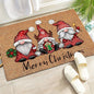 VIKAMA Christmas Santa Velvet Mat