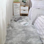 VIKAMA Fluffy Silk Wool Bedside Rug