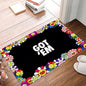 VIKAMA Trendy Boys Soft and Comfortable Crystal Velvet Living Room Carpet Home Bedroom Bedside Floor Cushion Sofa Blanket