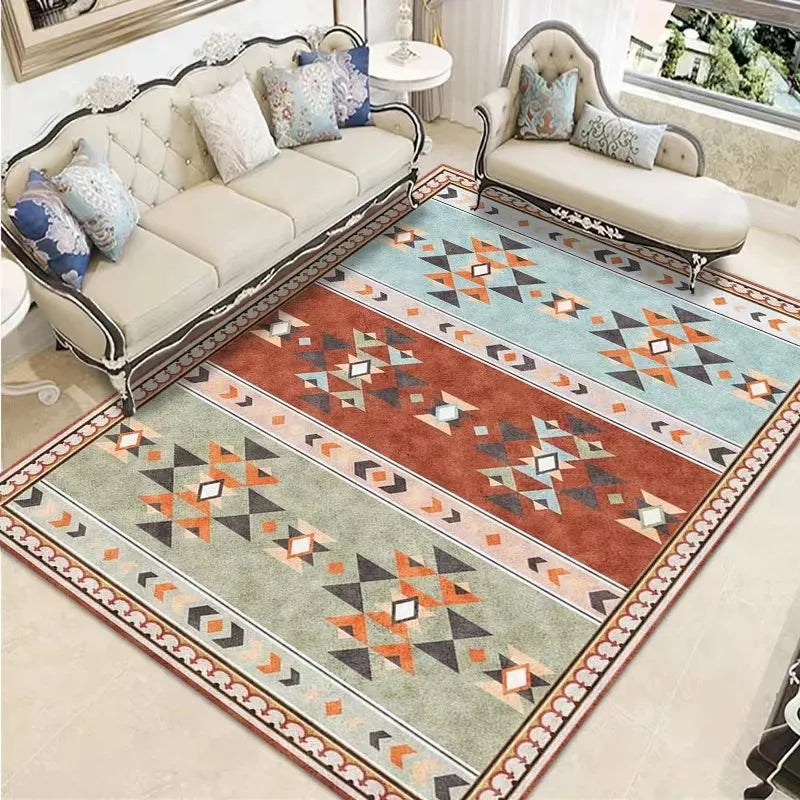 VIKAMA Washable Crystal Pile Rug