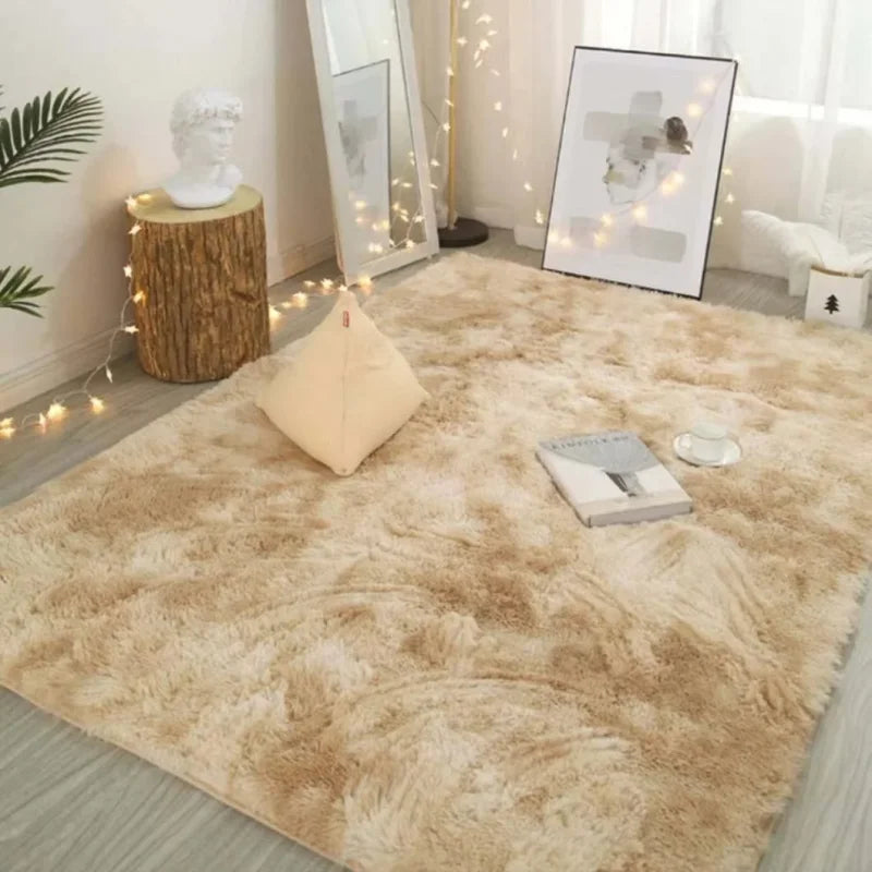 VIKAMA Waterproof Silk Wool Rug