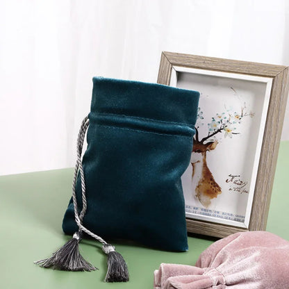 Velvet Tassel Gift Bags Set