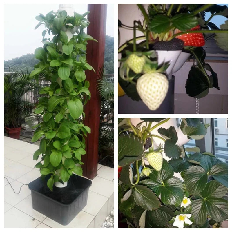 Vertical Hydroponic Garden Tower Planter