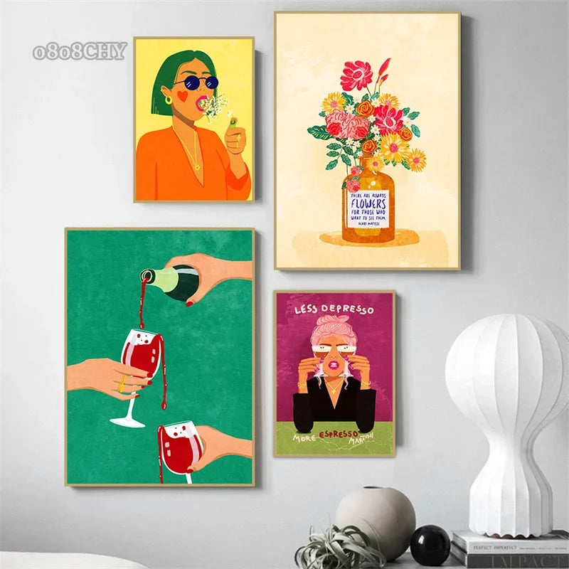 Vibrant Canvas Art for Home