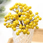 Vibrant Foam Berry Decorations - 50 Heads