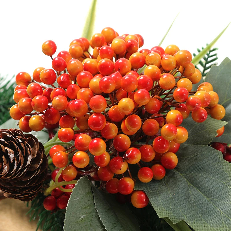 Vibrant Foam Berry Decorations - 50 Heads