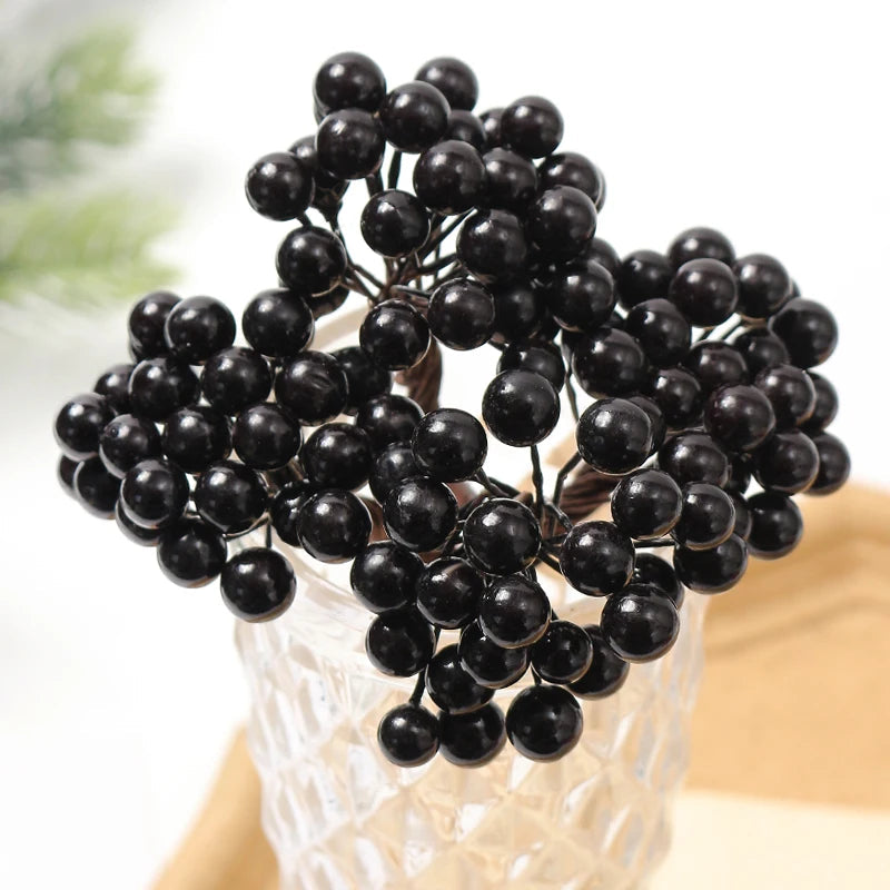 Vibrant Foam Berry Decorations - 50 Heads