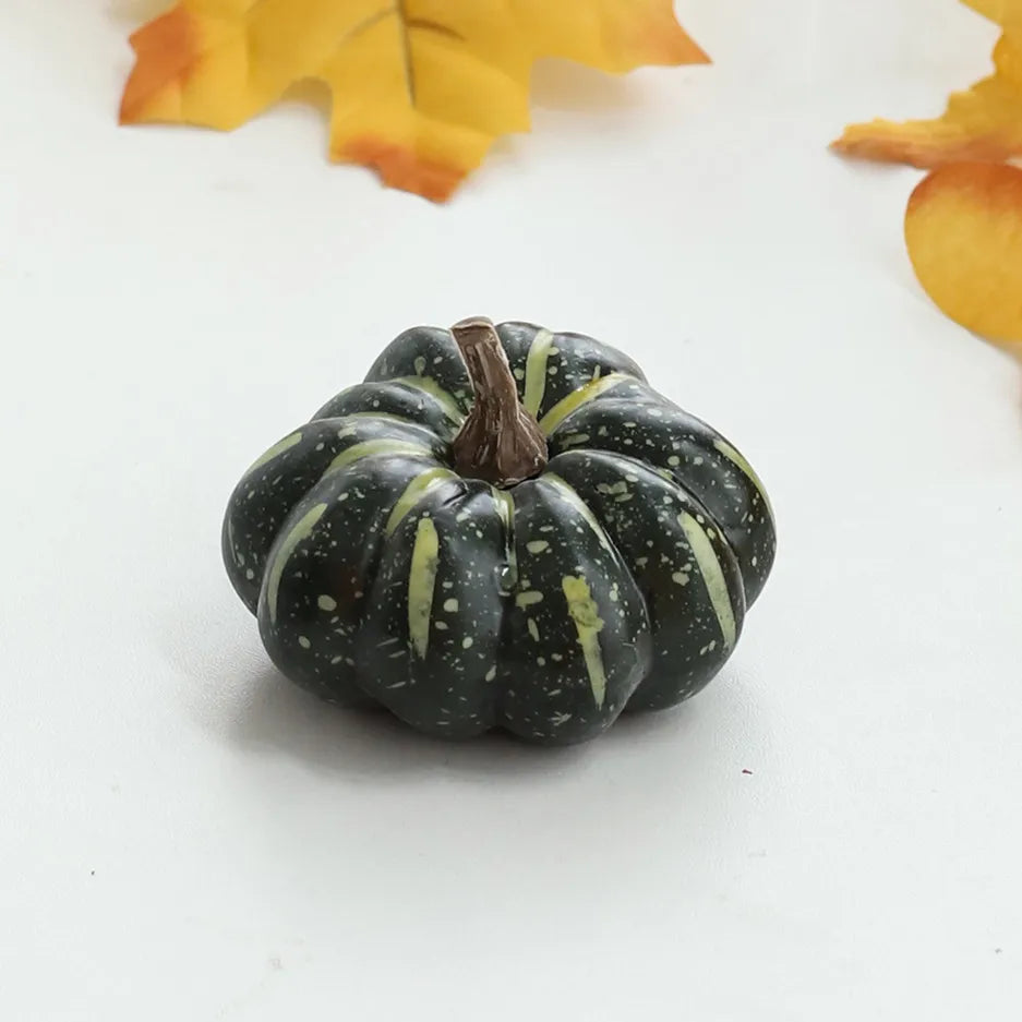 Vibrant Mini PVC Pumpkin Decorations