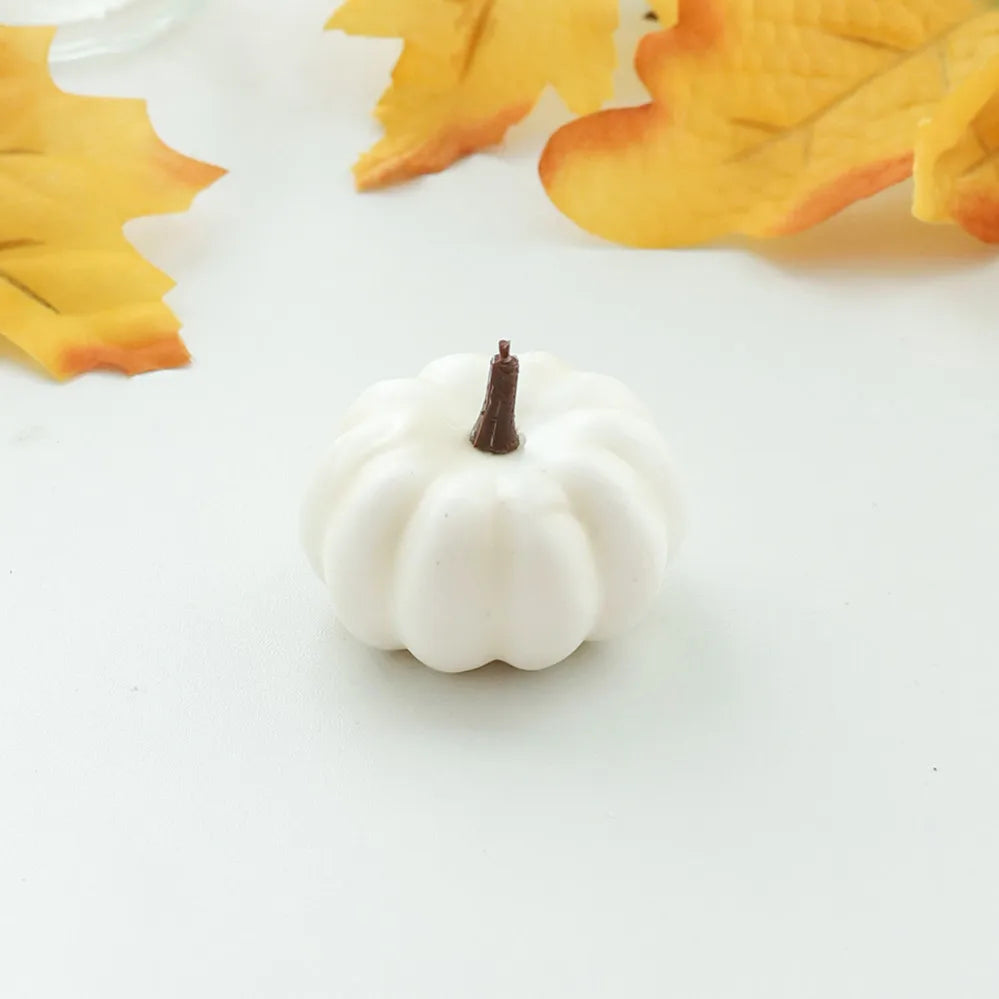 Vibrant Mini PVC Pumpkin Decorations