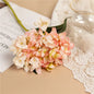 Vibrant Silk Hydrangea Branches for Decor