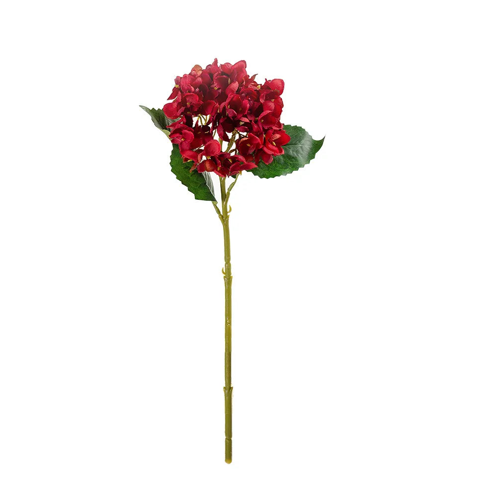 Vibrant Silk Hydrangea Branches for Decor