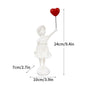 Vilead Banksy Flower Thrower Statue