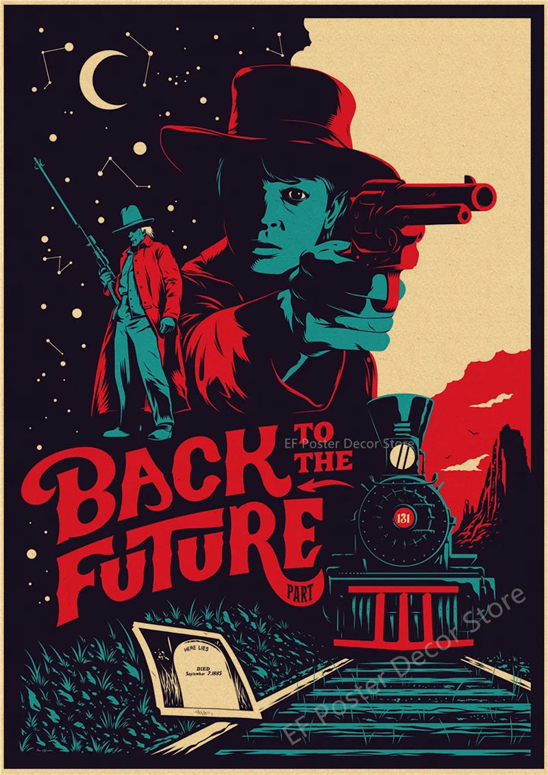 Vintage Back to the Future Poster