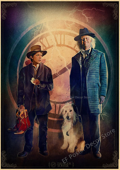 Vintage Back to the Future Poster