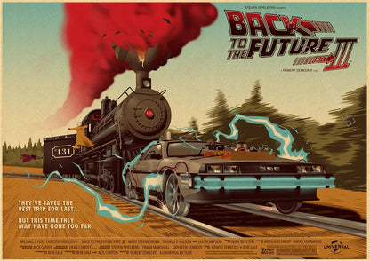 Vintage Back to the Future Poster