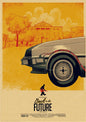 Vintage Back to the Future Poster