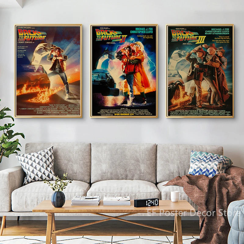 Vintage Back to the Future Poster