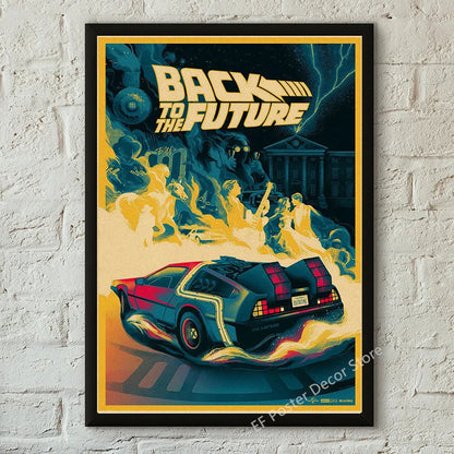 Vintage Back to the Future Poster