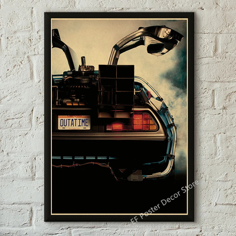 Vintage Back to the Future Poster