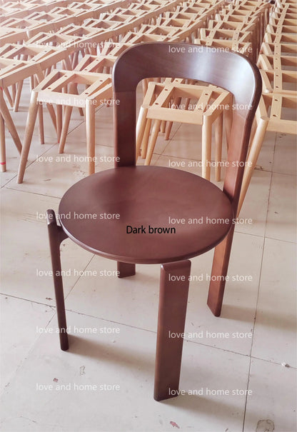 Vintage Beech Plywood Dining Chair