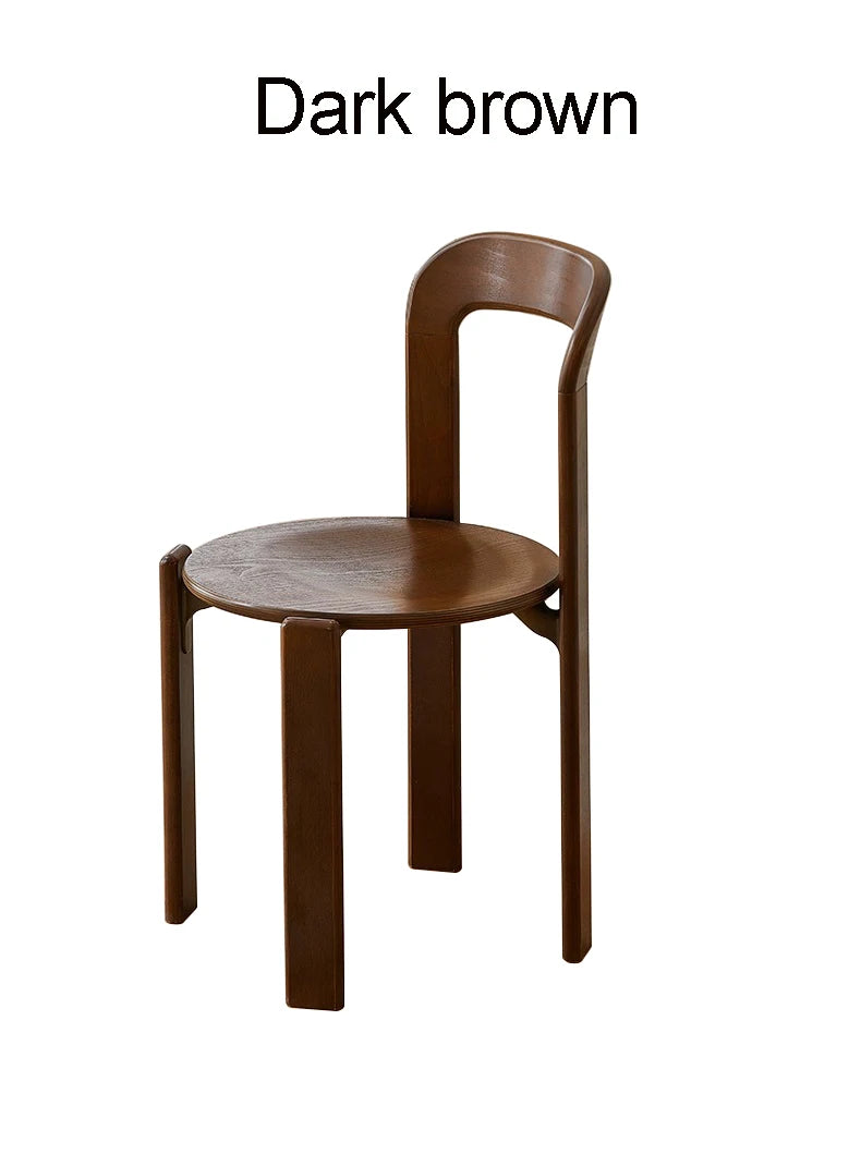 Vintage Beech Plywood Dining Chair