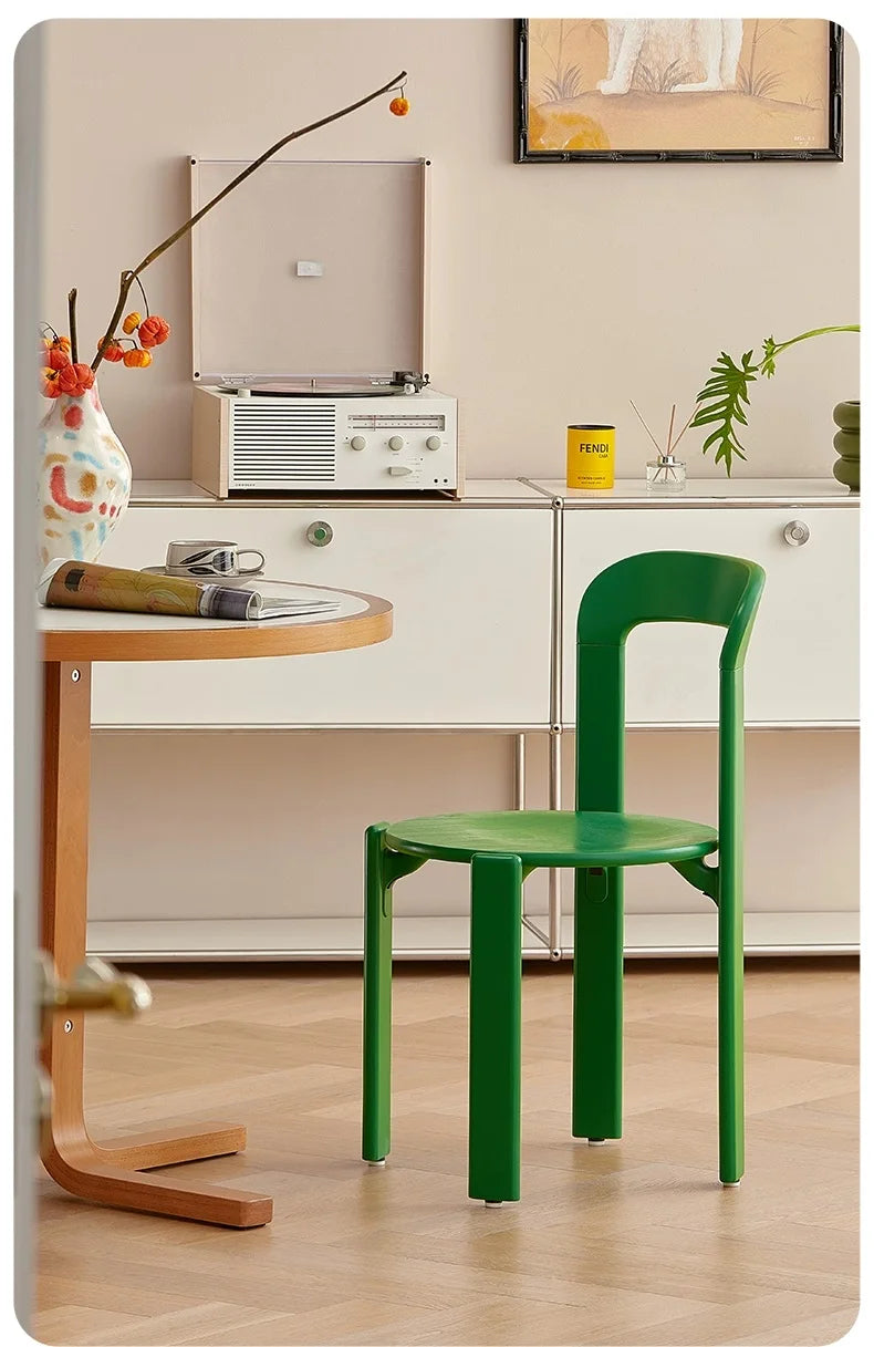 Vintage Beech Plywood Dining Chair