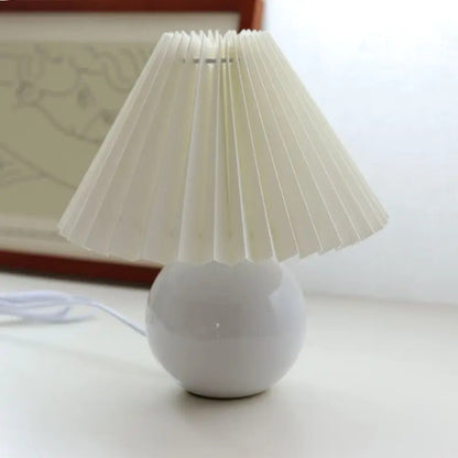 Vintage Ceramic Table Lamp with LED