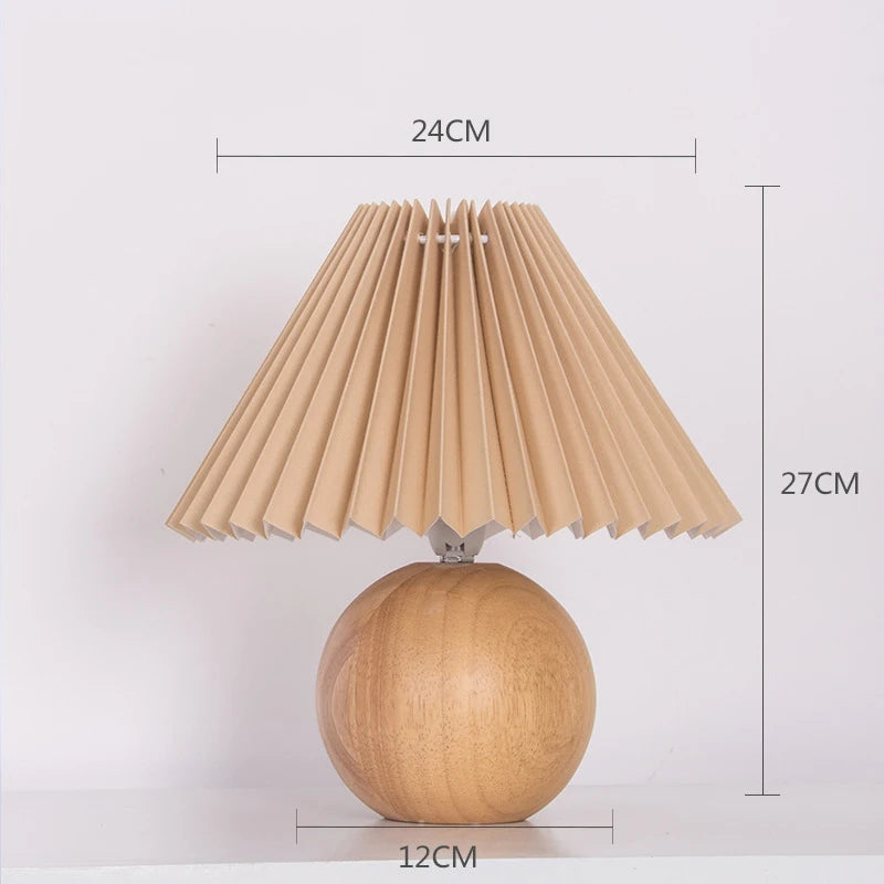 Vintage Ceramic Table Lamp with LED