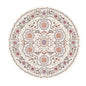 Vintage European Round Plush Carpet