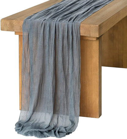 Vintage Gauze Table Runner – 100% Polyester