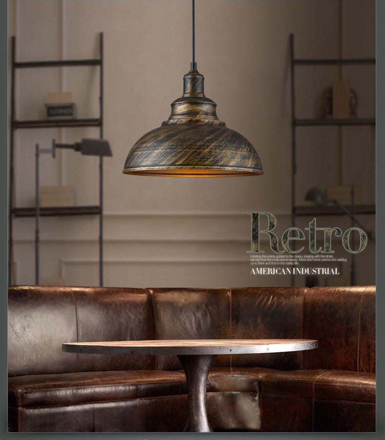 Vintage Industrial Chandelier Pendant Lamp