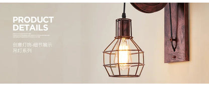 Vintage Industrial LED Wall Sconce