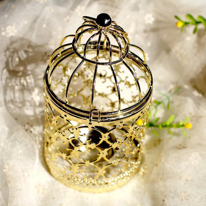 Vintage Metal Bird Cage Lantern