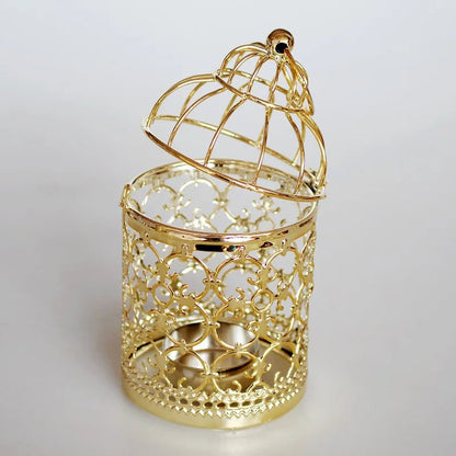 Vintage Metal Bird Cage Lantern