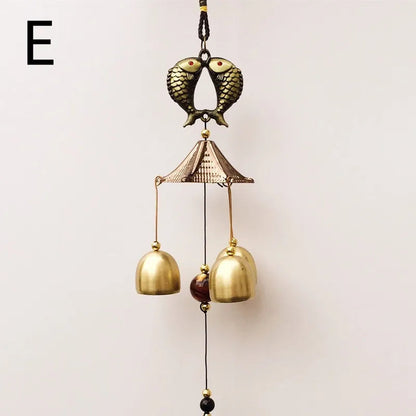 Vintage Metal Wind Chime Pendant