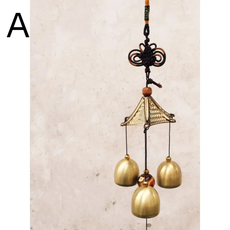 Vintage Metal Wind Chime Pendant