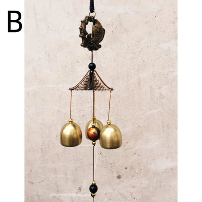 Vintage Metal Wind Chime Pendant