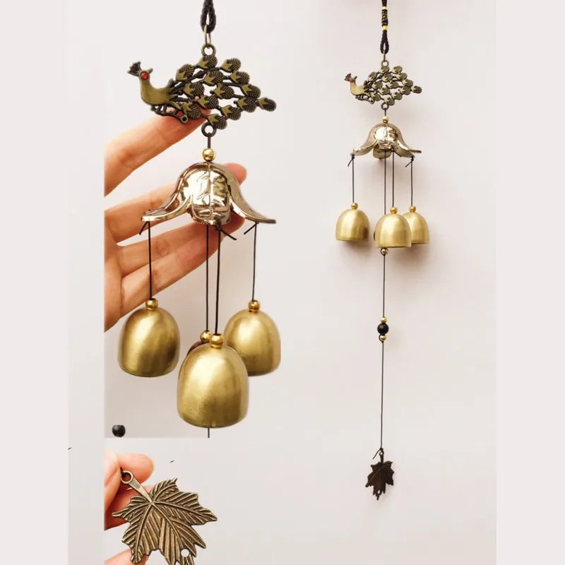 Vintage Metal Wind Chime Pendant