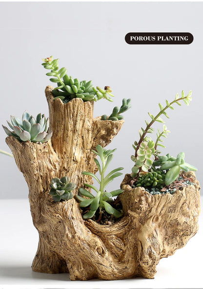 Vozzisoue Large Resin Plant Pot