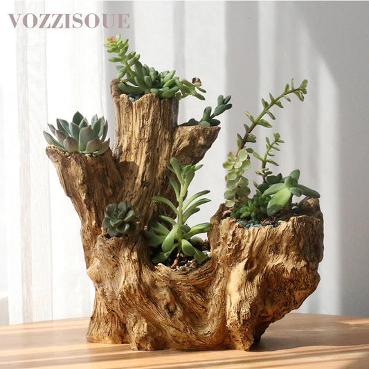 Vozzisoue Large Resin Plant Pot