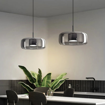 WADBTY Modern Glass Pendant Light