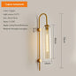 WADBTY Modern Glass Wall Lamp