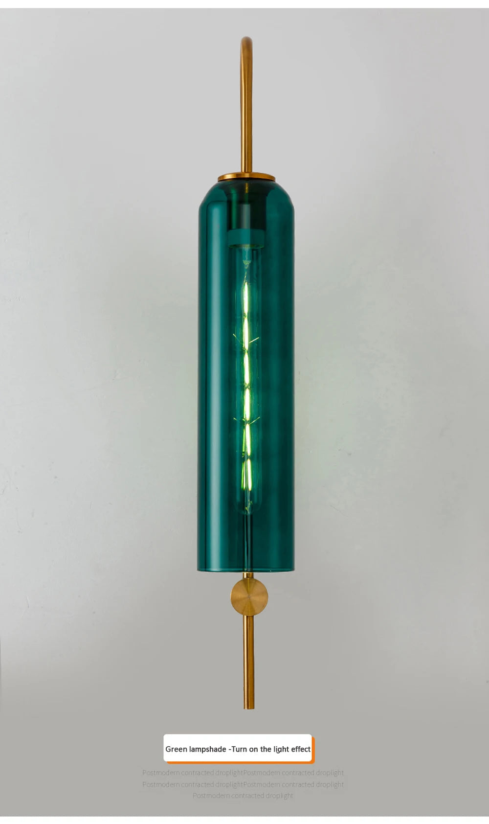 WADBTY Modern Glass Wall Lamp