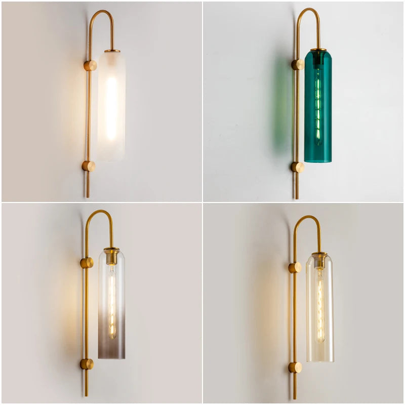 WADBTY Modern Glass Wall Lamp