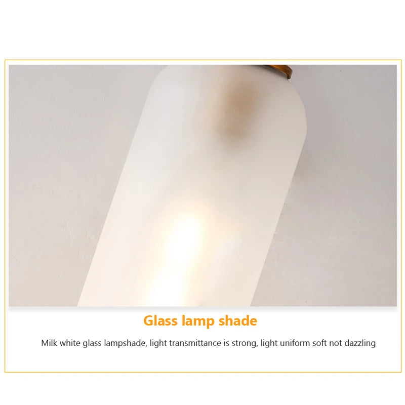 WADBTY Modern Glass Wall Lamp