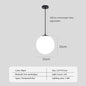 WADBTY Nordic Glass Pendant Light