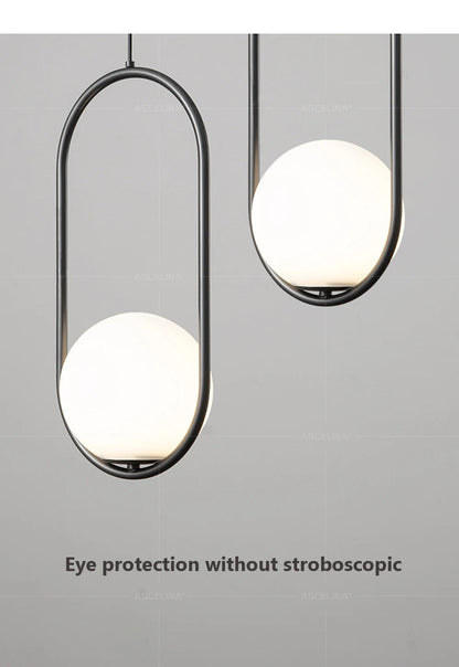 WADBTY Nordic Glass Pendant Light