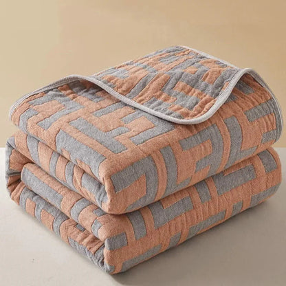 WASART Summer Cotton Muslin Blanket