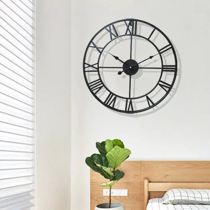 WOKLOK 40cm Retro 3D Wall Clock