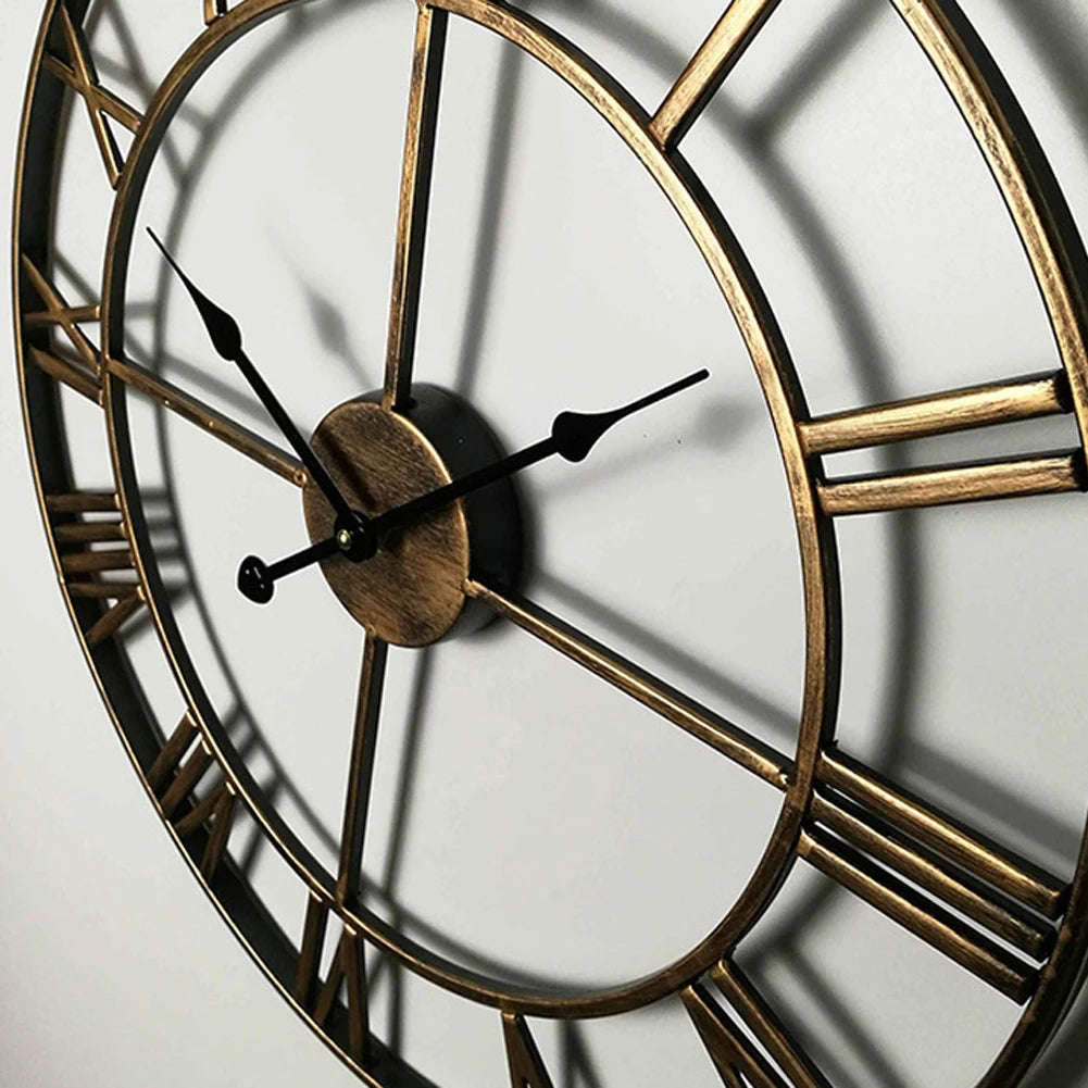 WOKLOK 40cm Retro 3D Wall Clock